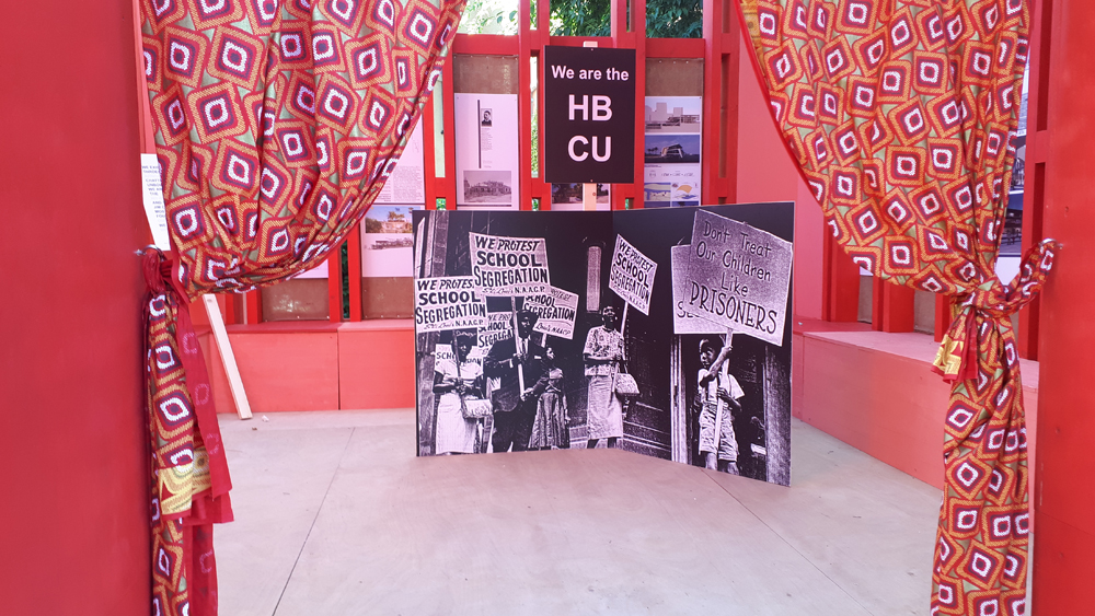 "The ArchiAfrika Pavilion" di Joe Osae-Addo & Studio NYALI ai Giardini di Marinaressa