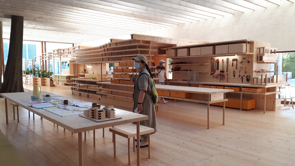 Padiglione Finlandia Norvegia Svezia alla Biennale Architettura 2021