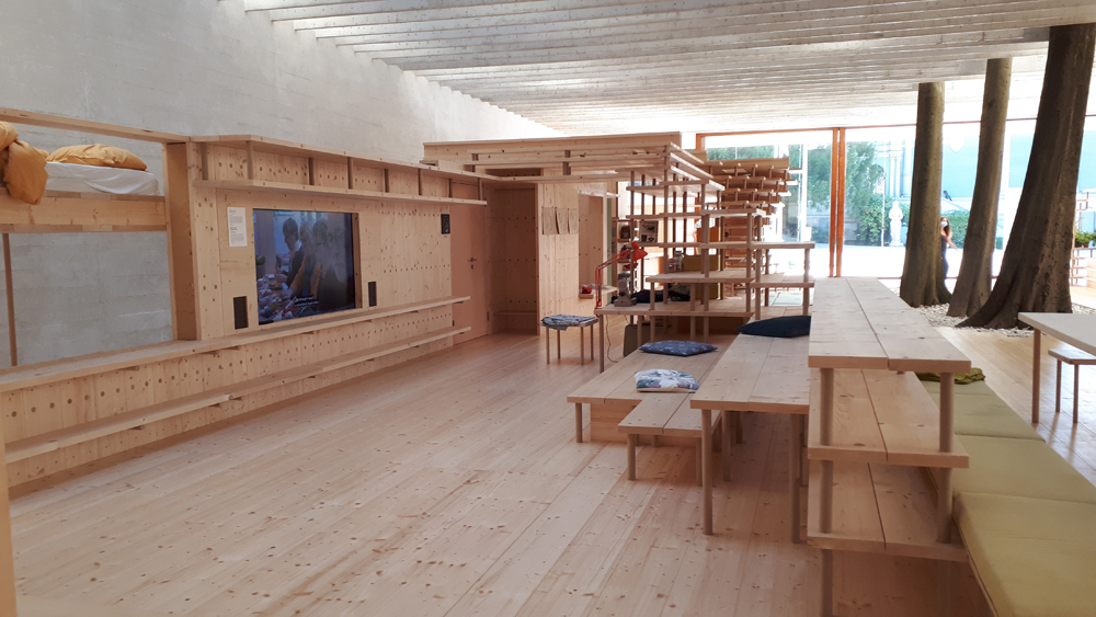 Padiglione Finlandia Norvegia Svezia alla Biennale Architettura 2021