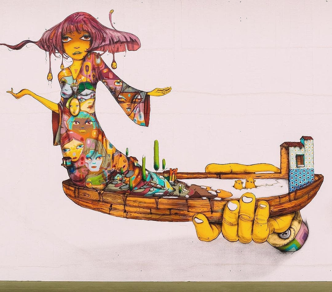 Os Gêmeos @ Curitiba, Brazil