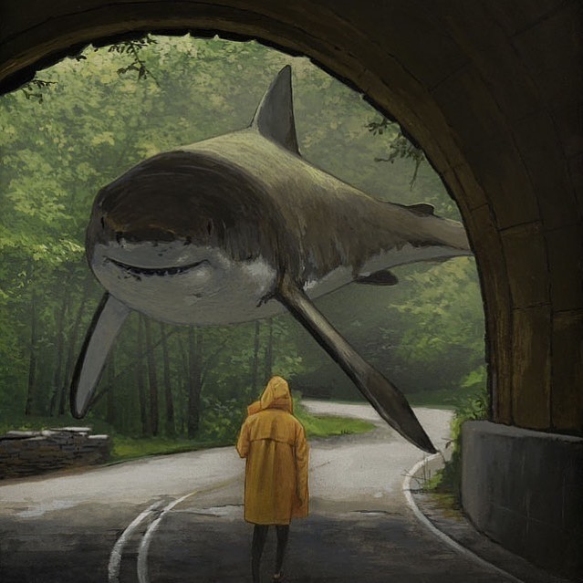 Painting by Chris Austin