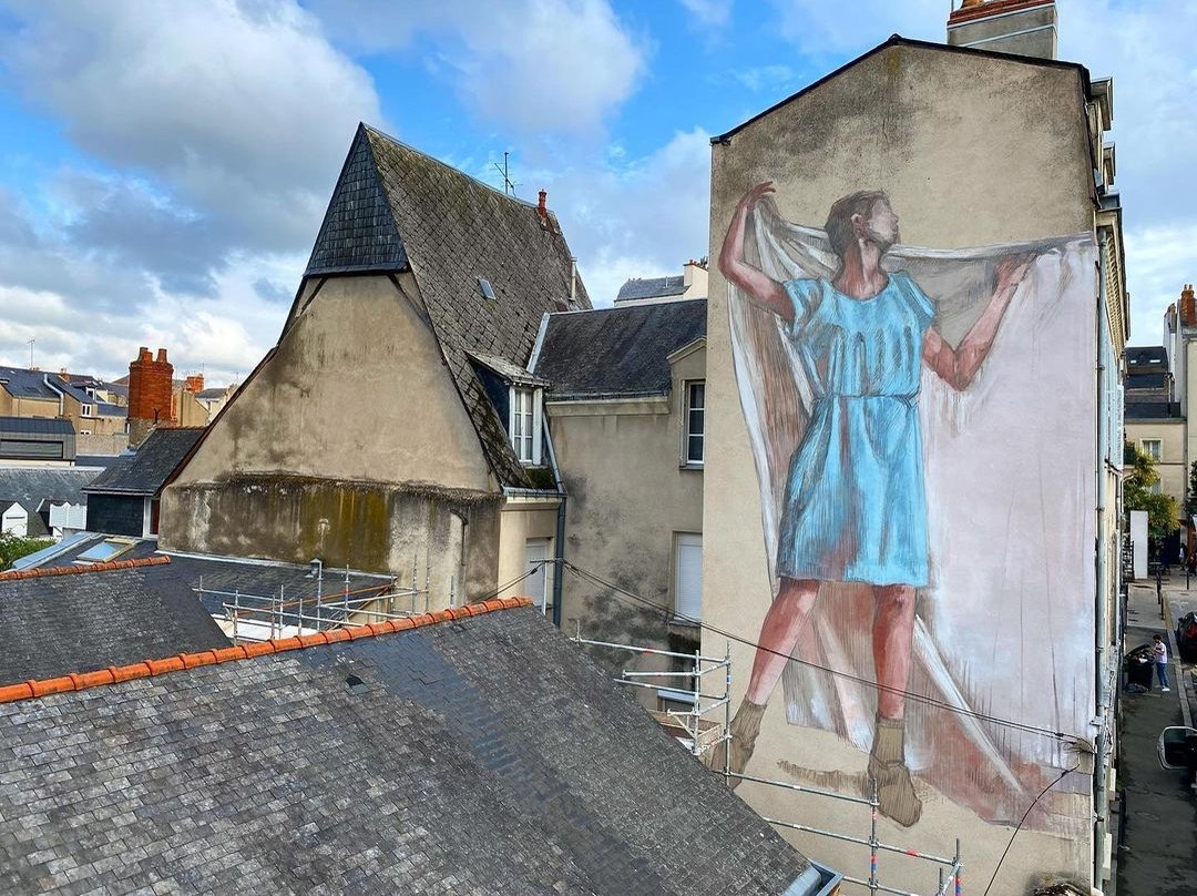 Faith47 + Helen Bur @ Angers, France