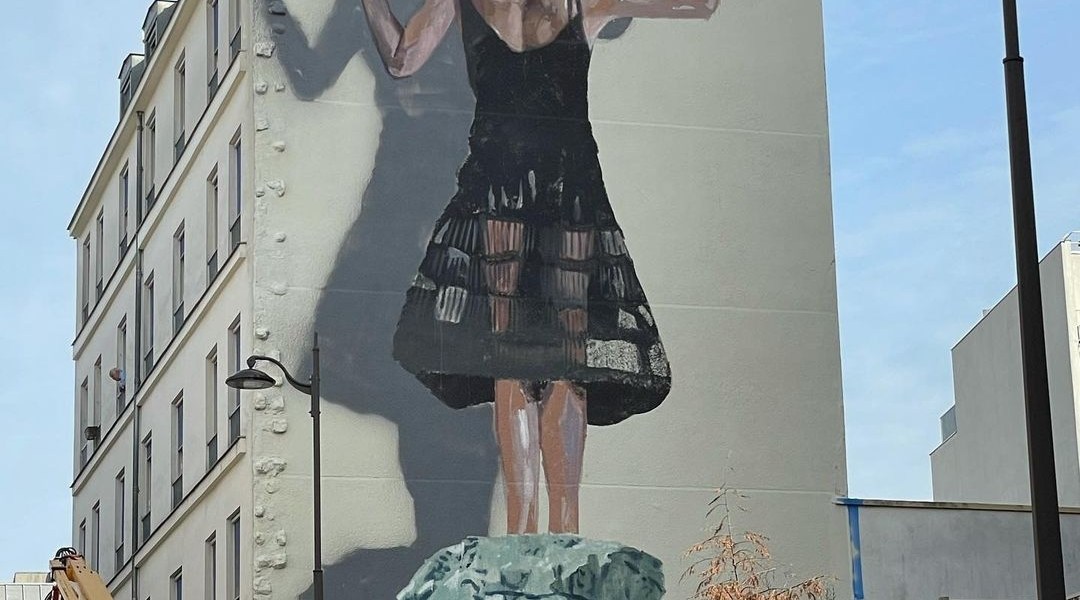 Hyuro by Axel Void + Escif @ Paris, France