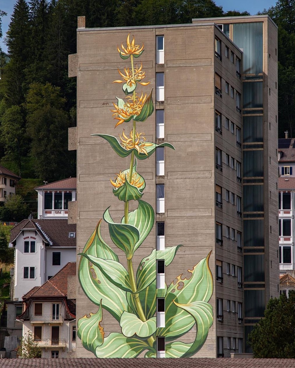 Mona Caron @ Le Locle, Switzerland