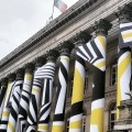 Bourse de Paris in yellow and black