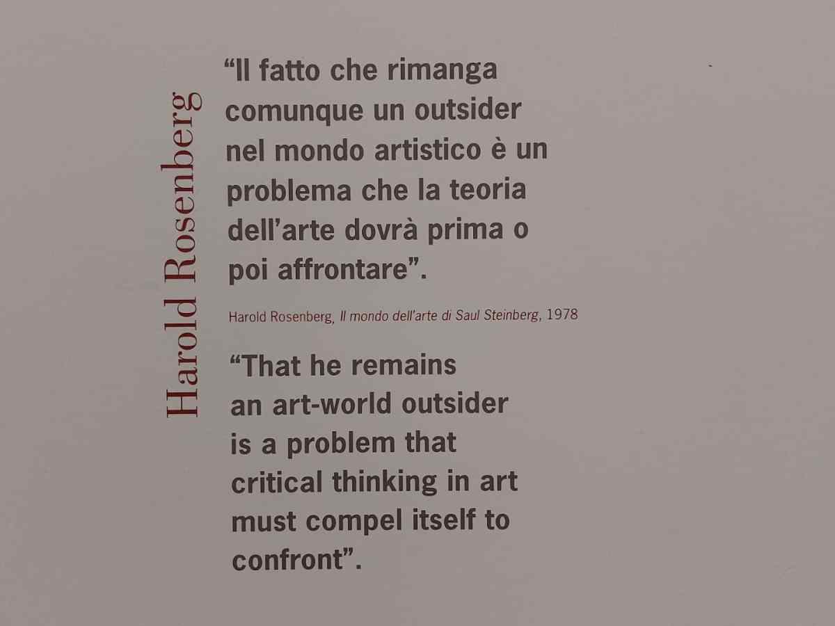 Saul Steinberg @ Triennale di Milano