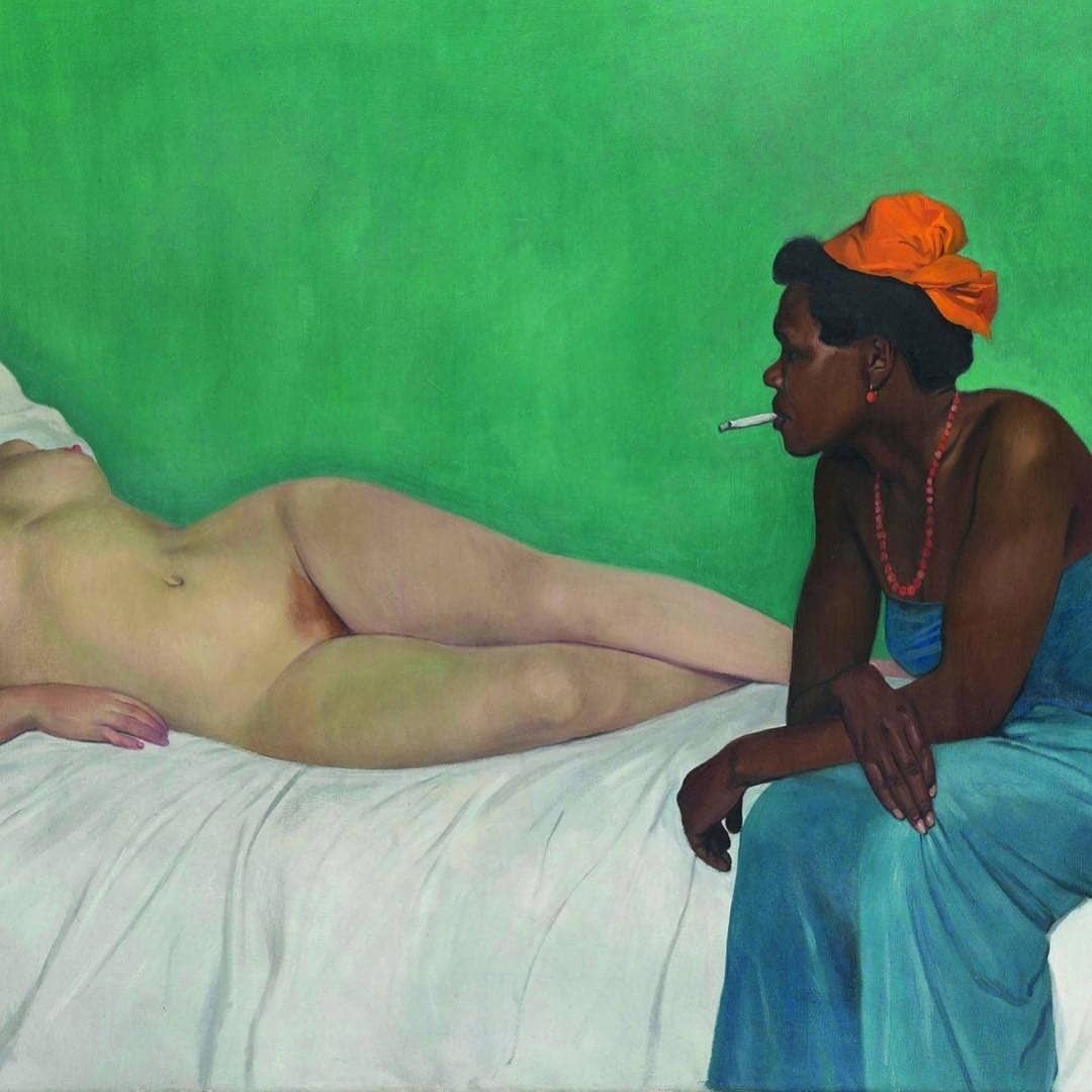 La Blanche et la noire by Félix Valloton, 1913