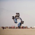 14 years ago, the Big Rig Jig at Burningman 2007. This piece was created by artist Mike Ross