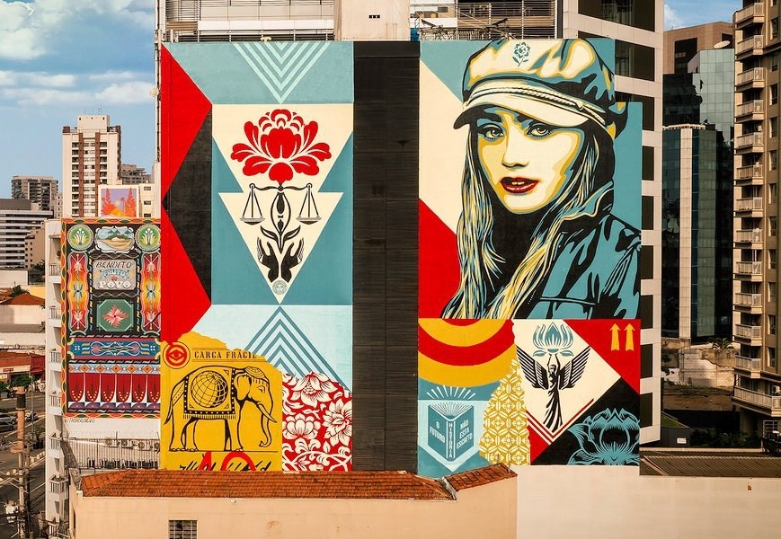 Obey Giant @ Sao Paulo, Brazil