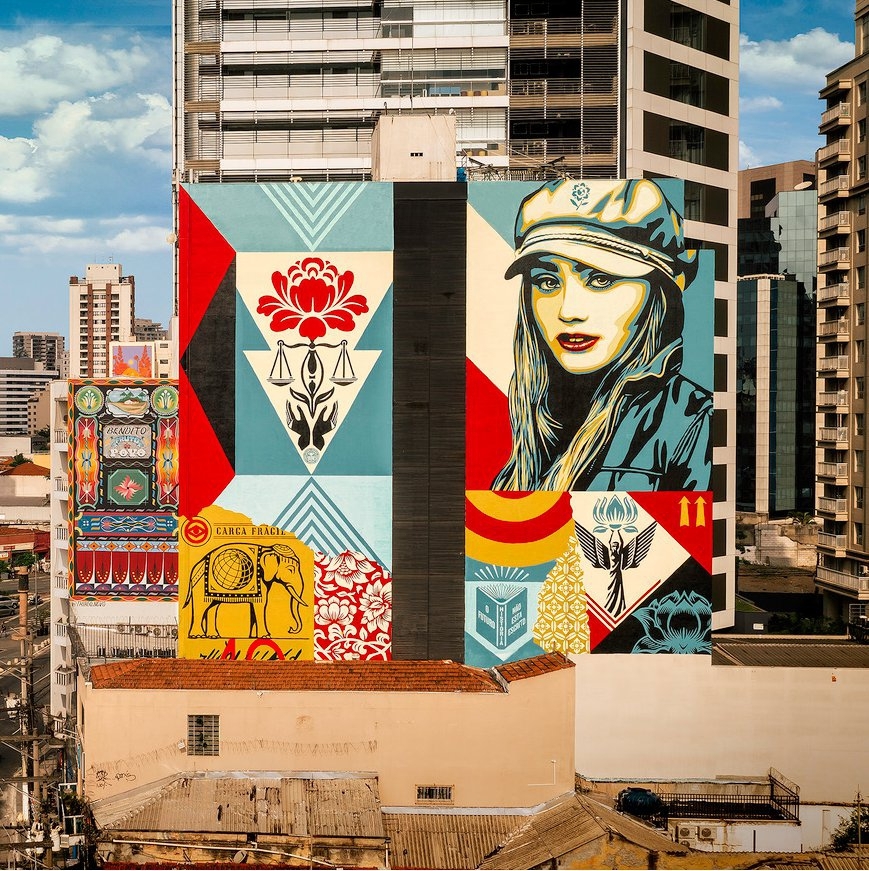 Obey Giant @ Sao Paulo, Brazil