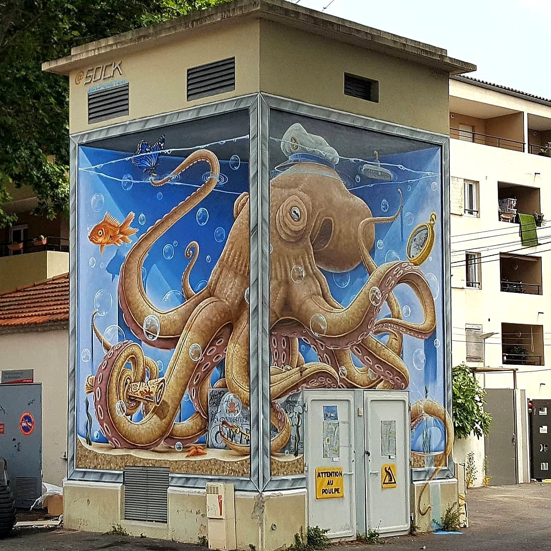 Sock wildsketch @ Seyne-sur-Mer, France Sock wildsketch @ Seyne-sur-Mer, France