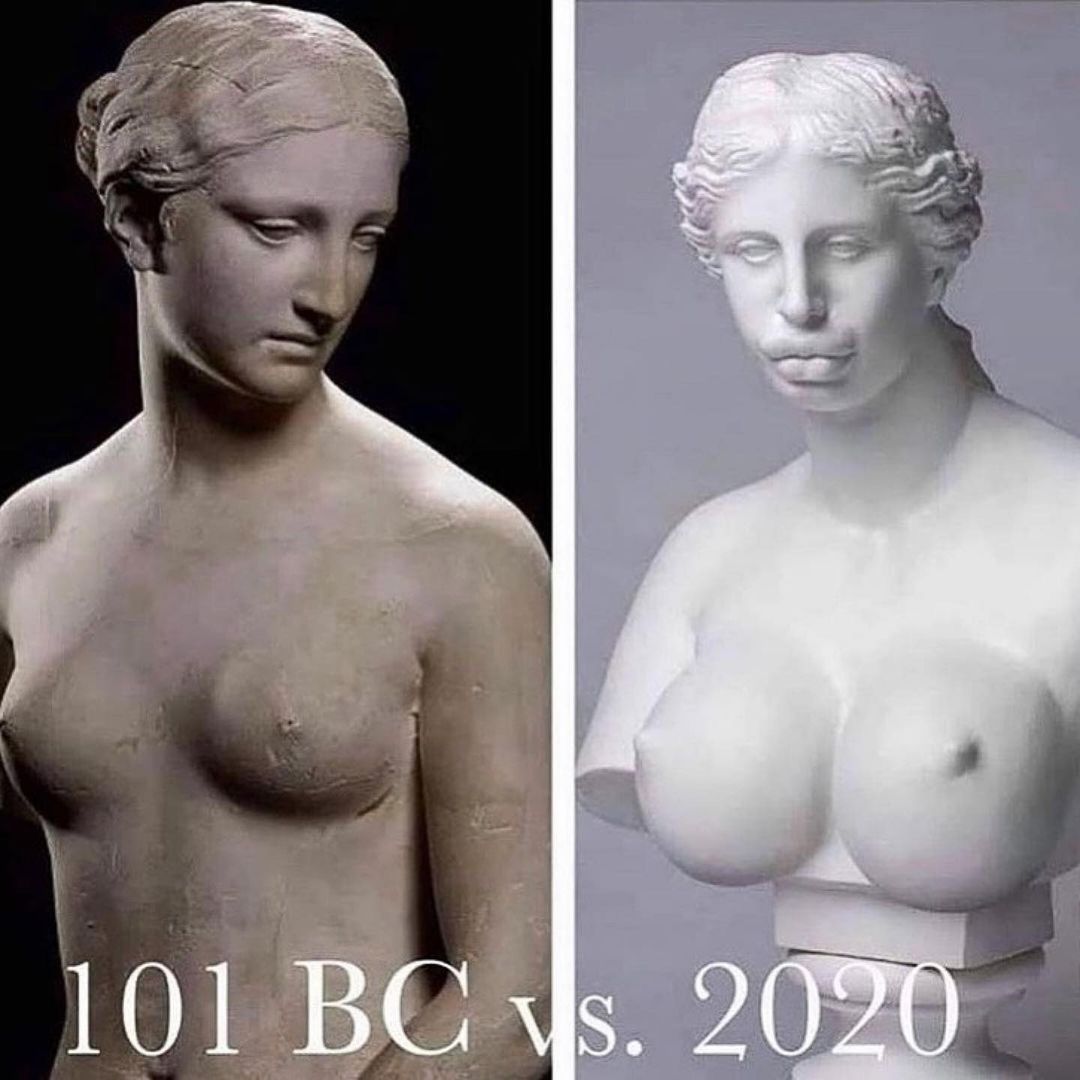 101 B.C. vs 2020 (Author unknown)