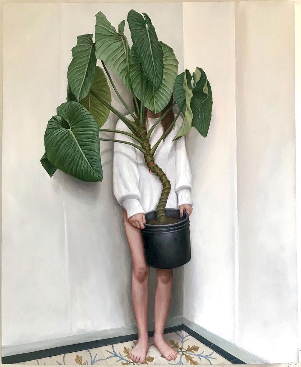 Painting by Carlos Edgar Salinas Salinas aka Bache