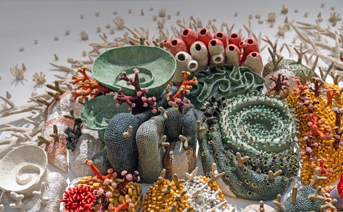 Particolare di “Our Changing Seas VII” (2021) by Courtney Mattison