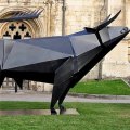 Monumental Steel Bull by Terence Coventry