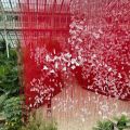 “One thousand springs” by Chiharu Shiota