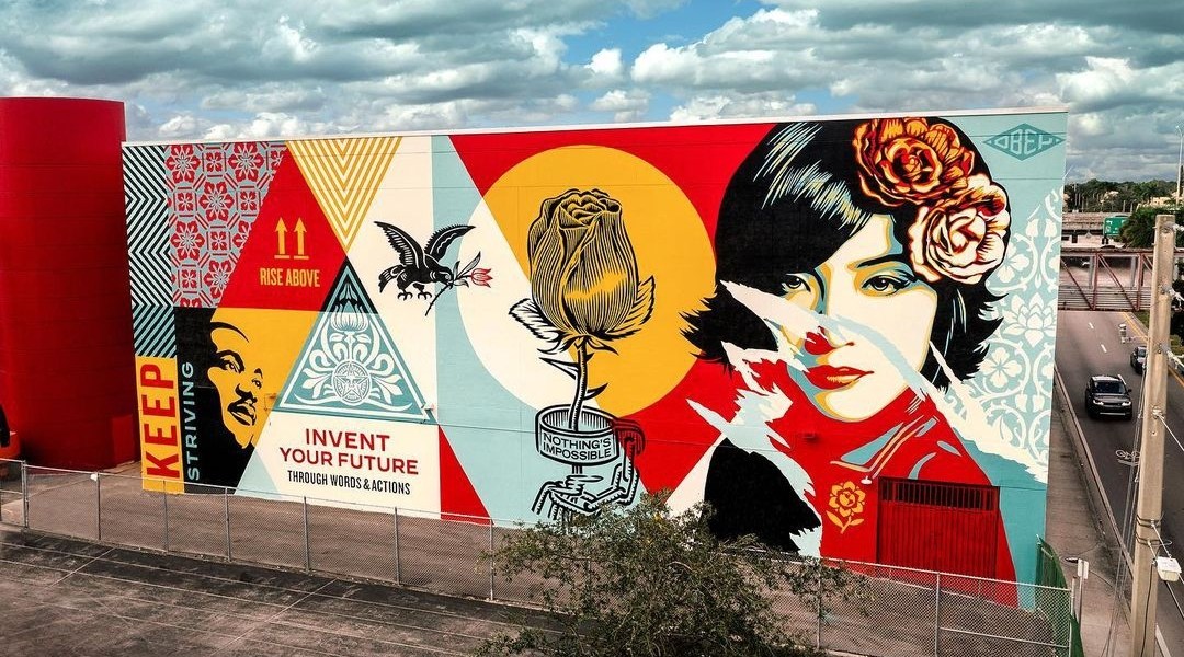 Obey Giant @ Miami, Florida, USA