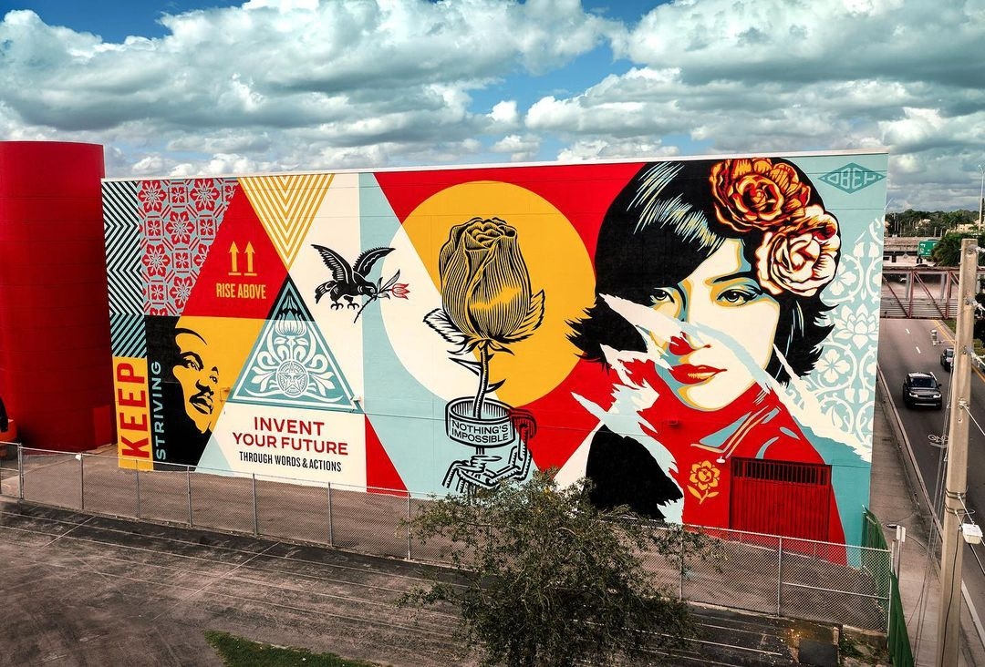 Obey Giant @ Miami, Florida, USA