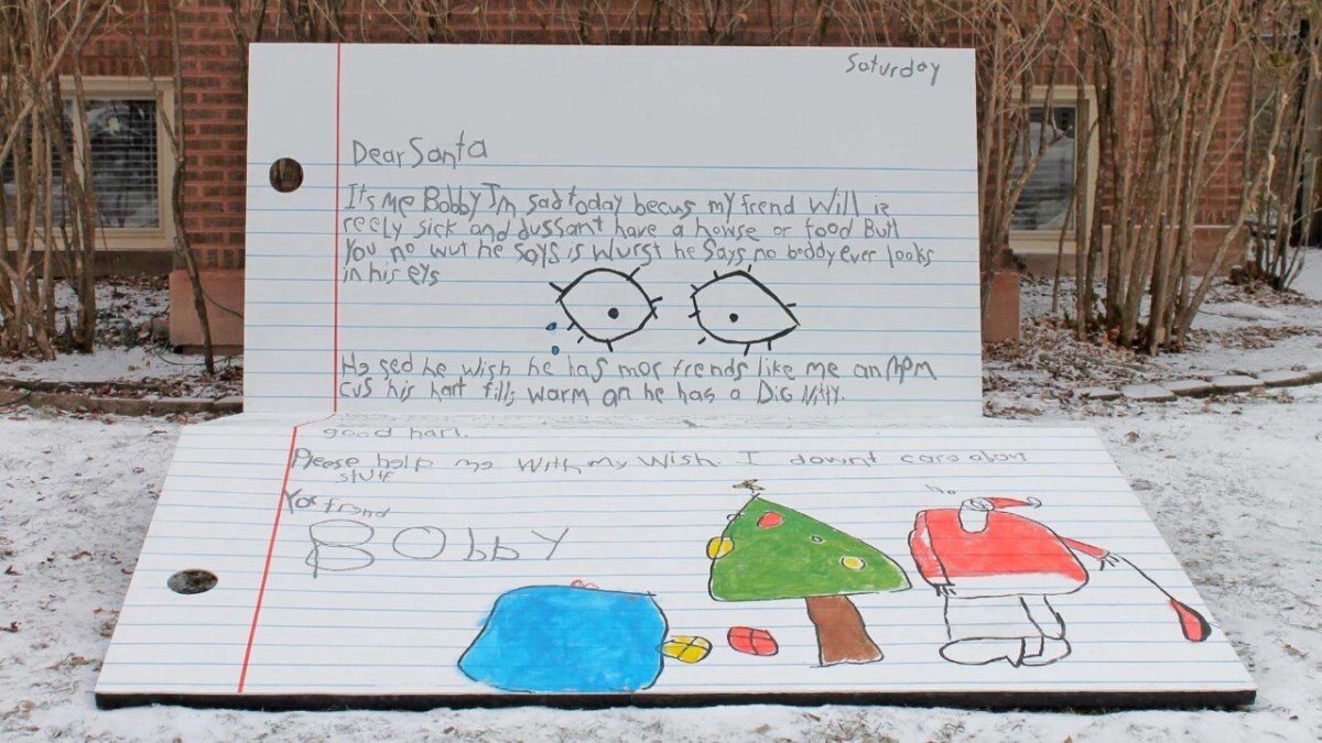 Giant Letter by Caro D'Offay & Laura Gilmore