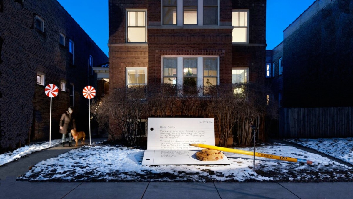 Giant Letter by Caro D'Offay & Laura Gilmore