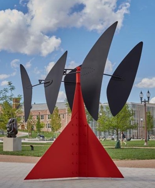 "Five Rudders" by Alexander Calder