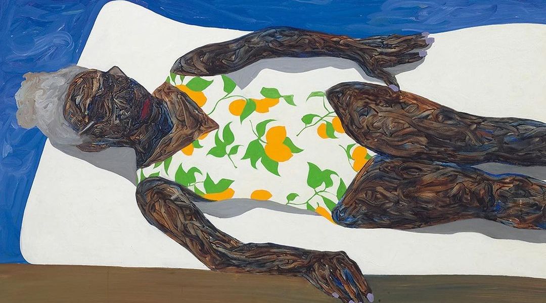 "The Lemon Bathing Suit" by Amoako Boafo