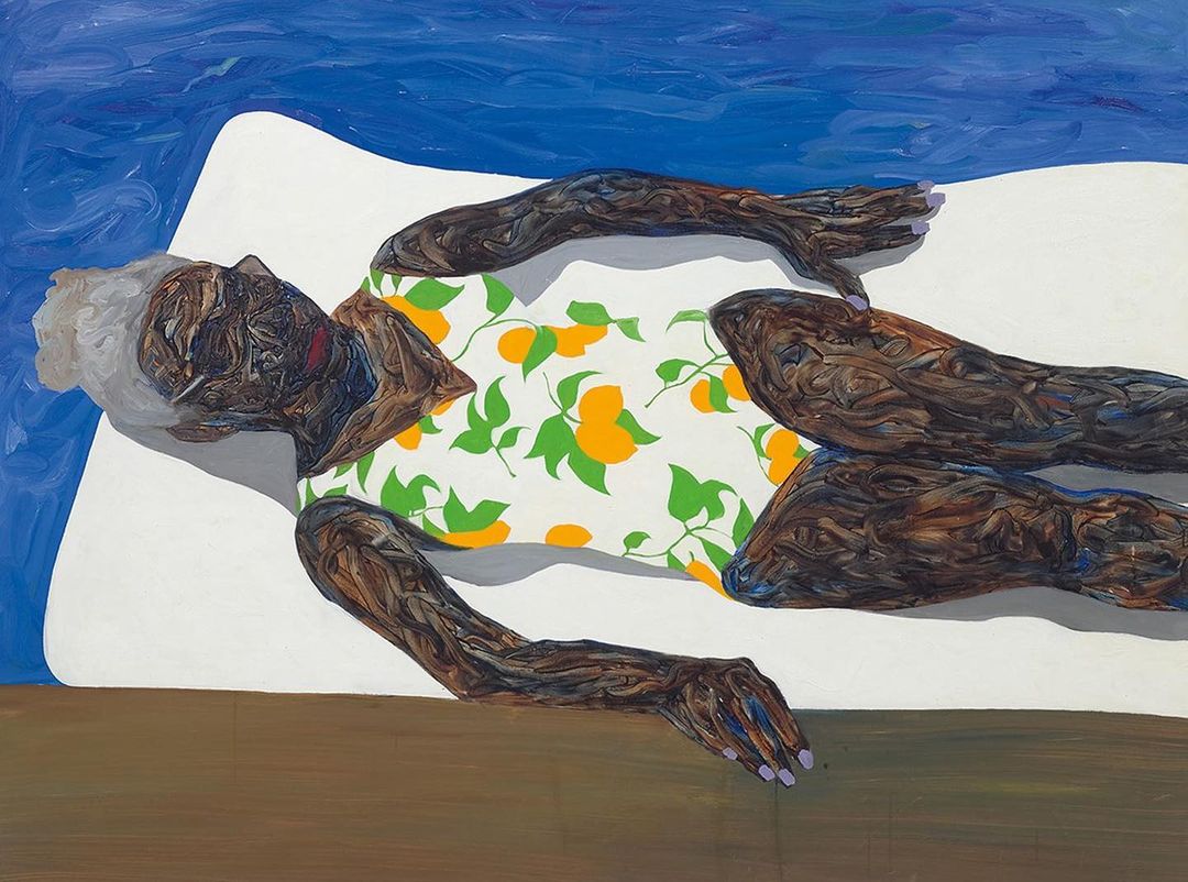 "The Lemon Bathing Suit" by Amoako Boafo