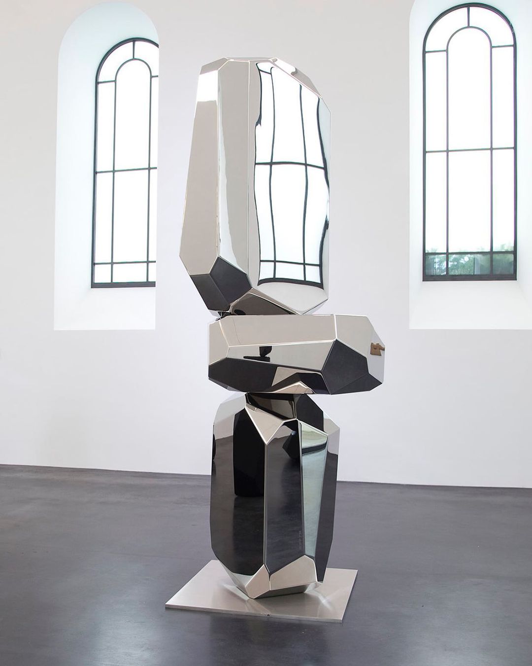 "RockFormationTower 317" by Arik Levy "RockFormationTower 317" by Arik Levy