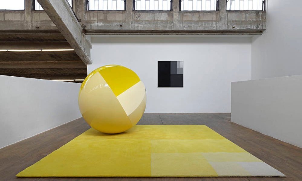 "Divisions (Sphere and Carpet)" by Carsten Höller