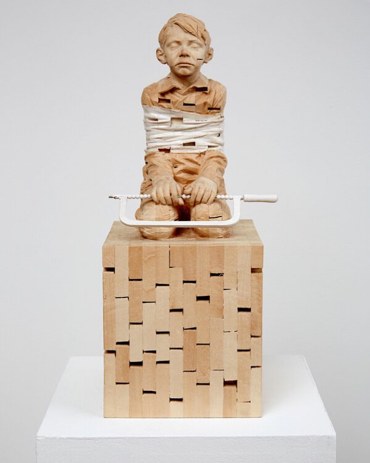 "Mom's Hands and Daddy's No" by Gehard Demetz