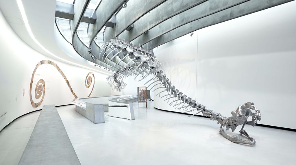 "Bâton Serpent III" by Huang Yongping