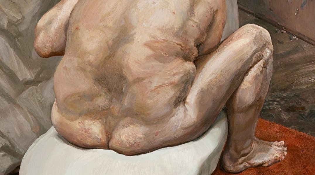 Lucian Freud, Naked Man, Back View, 1991–92. The Metropolitan Museum of Art, New York. Photo: © The Lucian Freud Archive / Bridgeman Images.