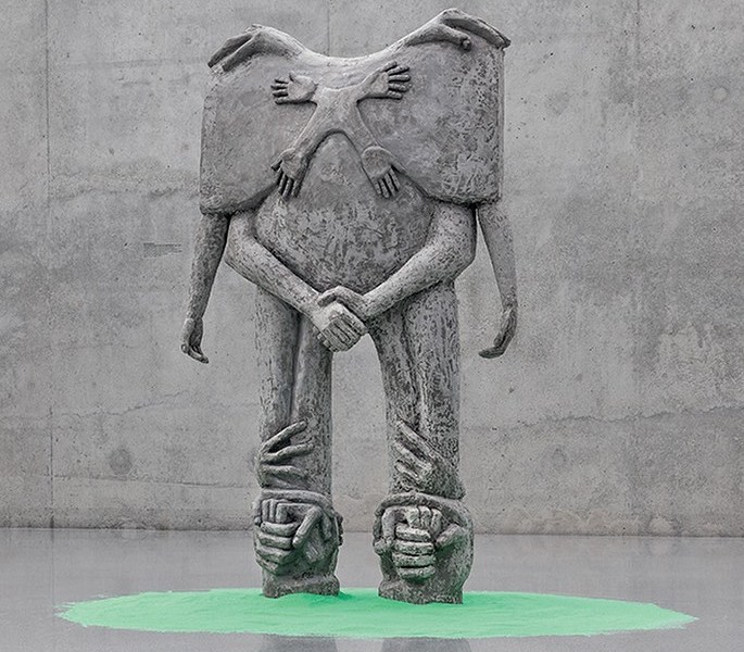 "Statue for Gesticulation" by Mariechen Danz