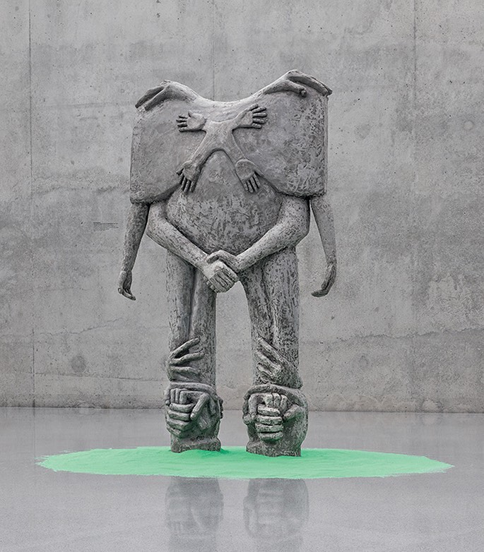 "Statue for Gesticulation" by Mariechen Danz