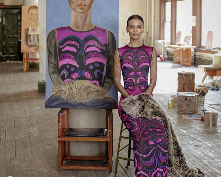"Model as Muse" by Francesco Clemente