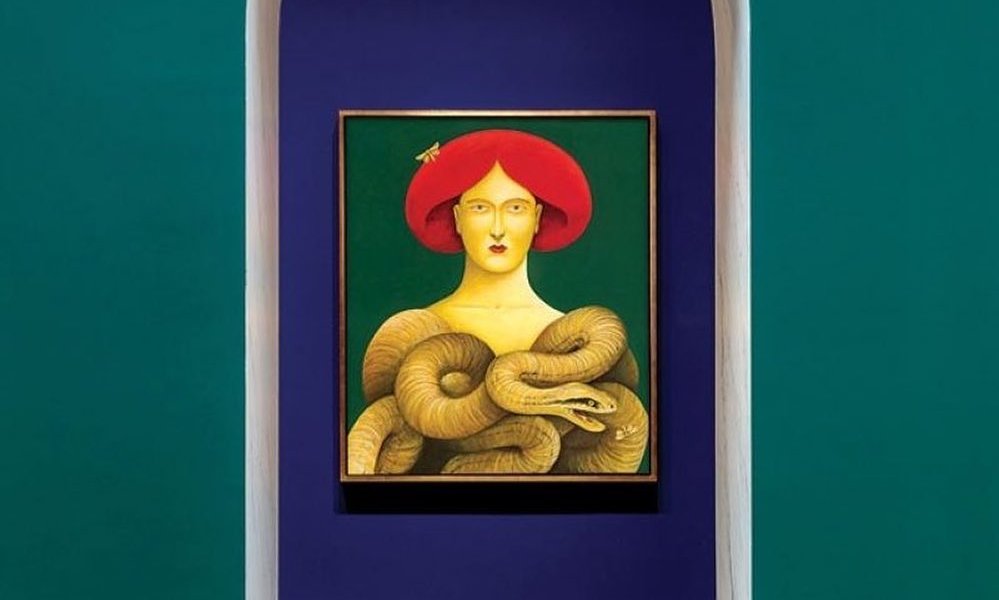 "Portrait with Snakes" by Nicolas Party