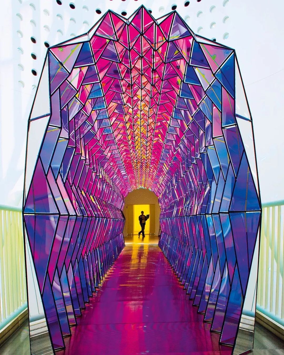 "One Way Colour Tunnel" by Olafur Eliasson