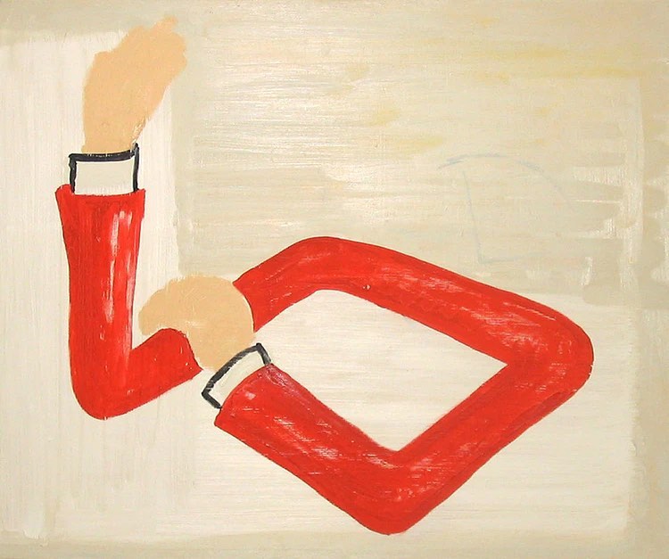 "Bras d'honneur" by Walter Swennen