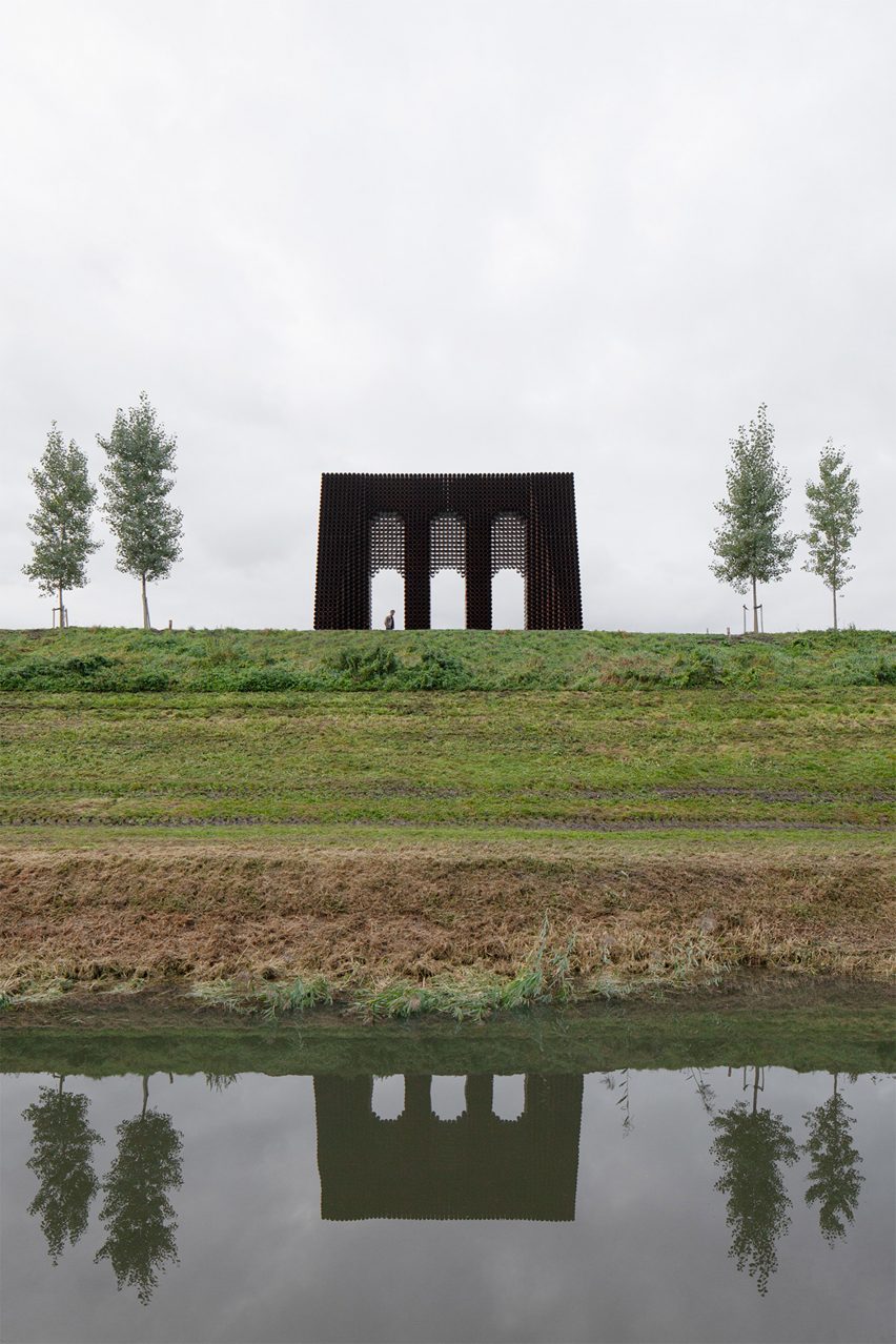 Waterline Monument by Gijs Van Vaerenbergh