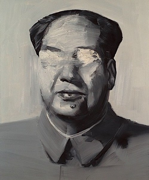 "Mao" by Yan Pei Ming