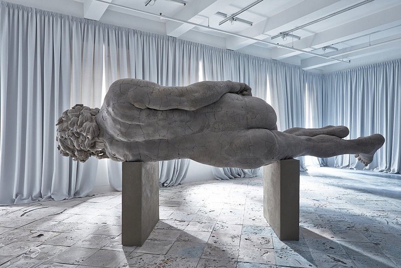 "Two Suns" by Adrián Villar Rojas