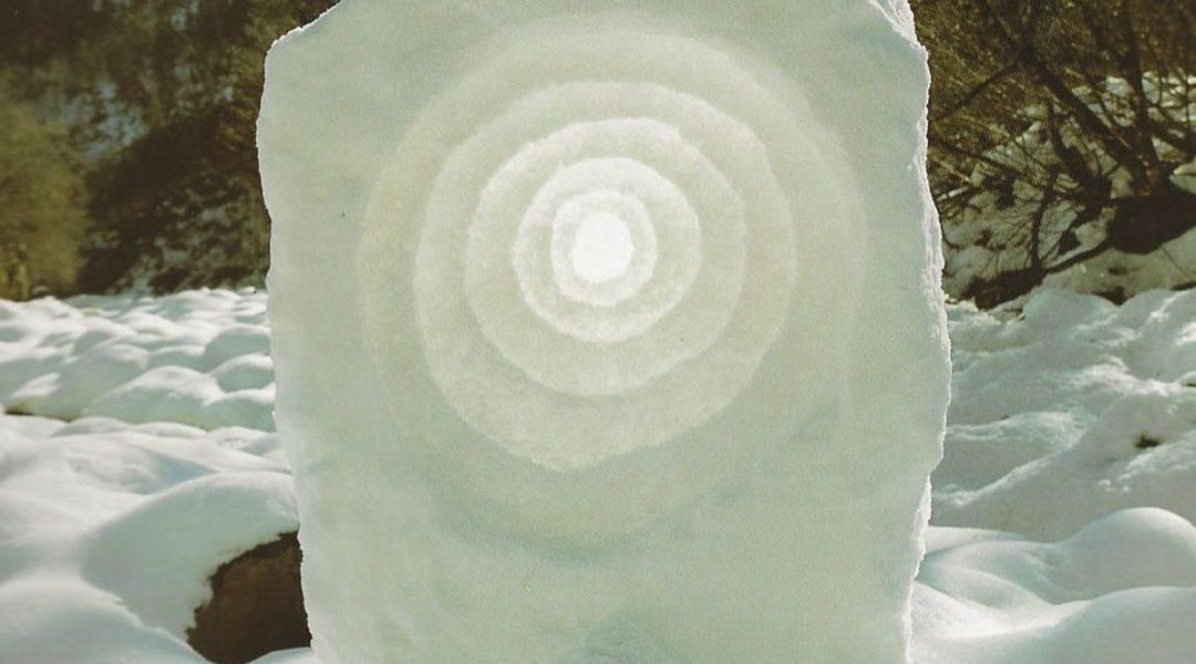 "Bright sunny morning" by Andy Goldsworthy