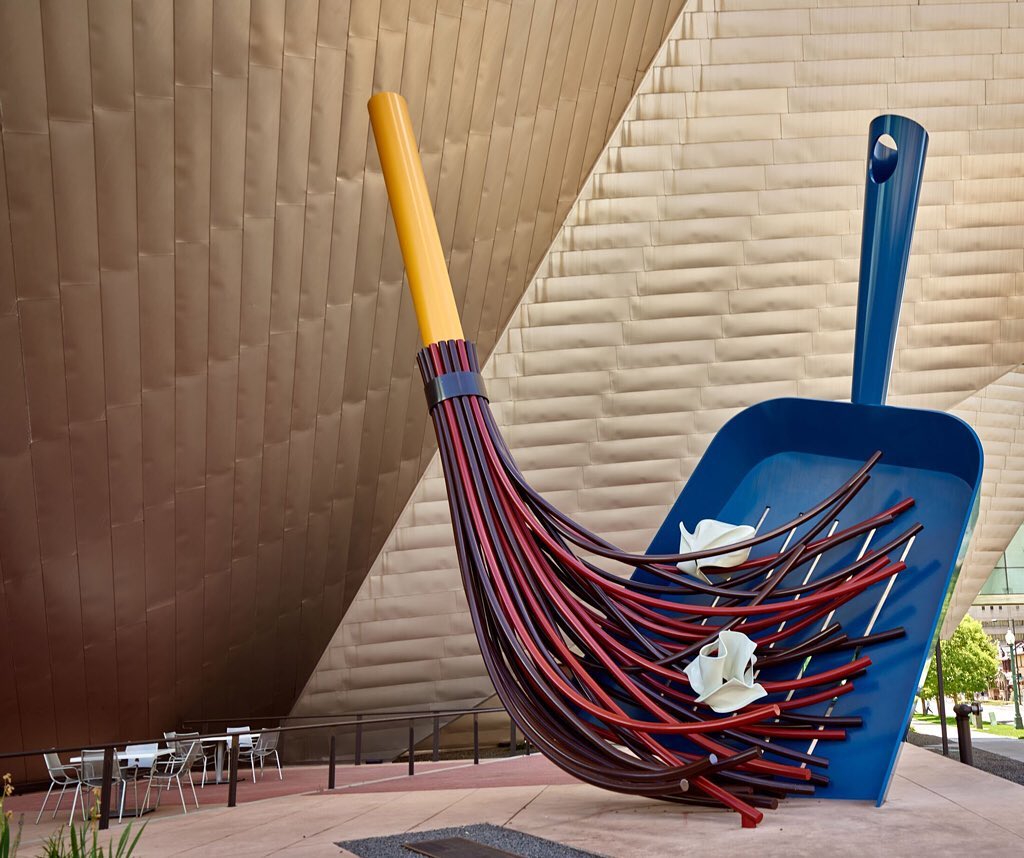 "Big Sweep" by Claes Oldenburg