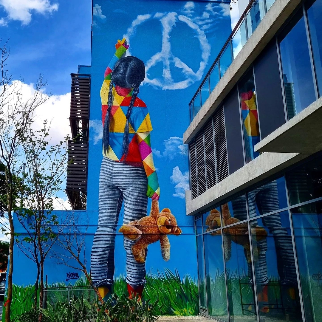 Eduardo Kobra @ Sao Paulo, Brazil Eduardo Kobra @ Sao Paulo, Brazil