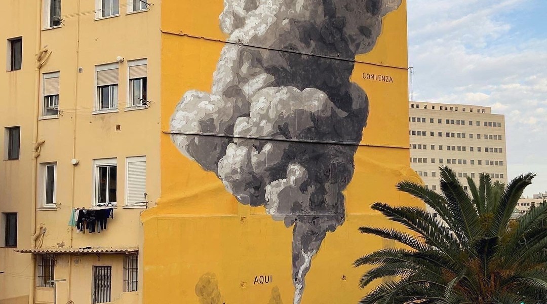 Escif @ Valencia, Spain
