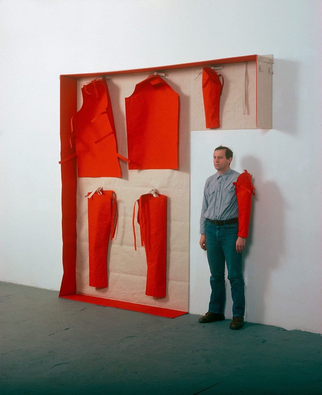 "The Body Added" by Franz Erhard Walther