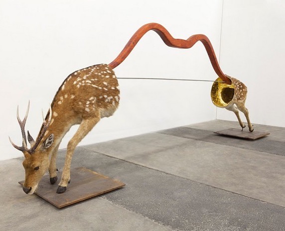 "L'Arc de Saint-Gilles" by Huang Yong Ping "L'Arc de Saint-Gilles" by Huang Yong Ping