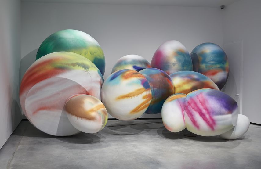 "Faux Rocks" by Katharina Grosse