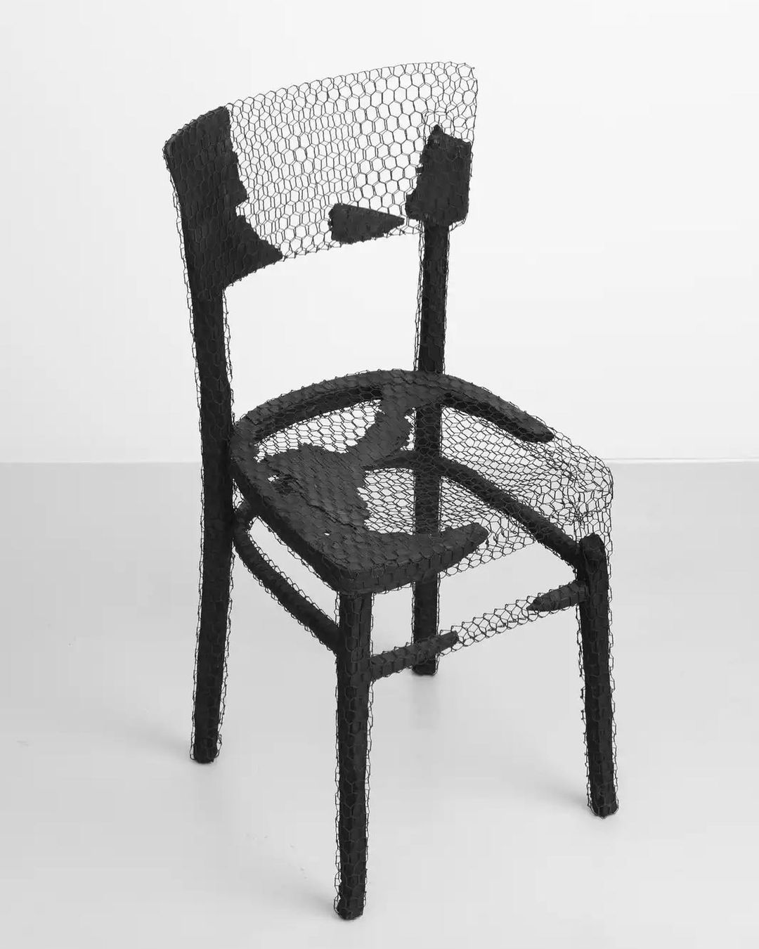 "Remains (chair) V" by Mona Hatoum
