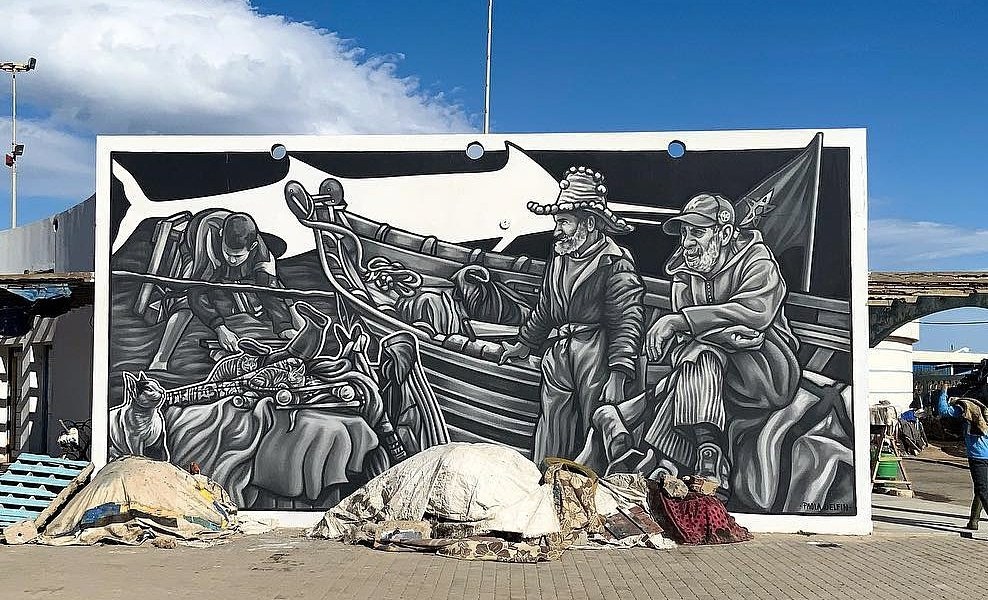 Paola Delfin @ Martil, Morocco